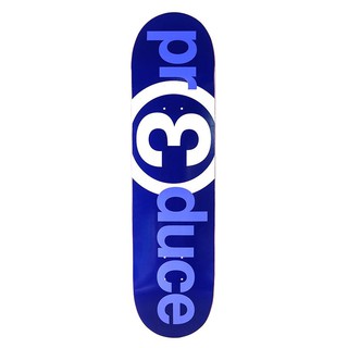 Preduce | 8.0" x 31.5" OG Logo Deck (Dark Navy/Purple/White) Skateboard Deck