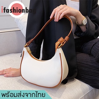 ifashionbag(IF1770) กระเป๋าหนังสะพายไหล่เกาหลี