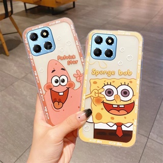 ใหม่ เคสโทรศัพท์มือถือแบบนิ่ม ใส กันกระแทก ลายการ์ตูนน่ารัก แฟชั่น สําหรับ Huawei HONOR X6 HONORX6 HONORX6 2022