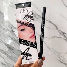 Cho 2 In 1 Liner Pro Eyeliner & Gelliner กันน้ำ กันเหงื่อ โช อายไลเนอร์