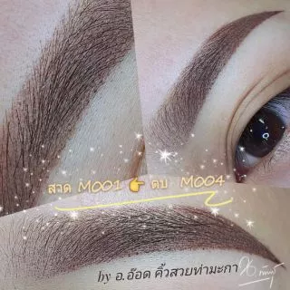 GM สีสักคิ้ว เนื้อน้ำ ออแกรนิก ติดง่าย จบงานไว ลอกไม่เพี้ยน ไม่ดร็อป ใช้เพียง 3-4หยด งานออมเบร (สีปาก)