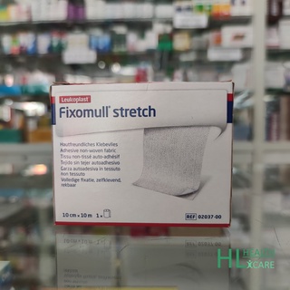 Fixomull stretch แผ่นปิดแผล 10 cm x 10 m ฟิกซ์โซมูล