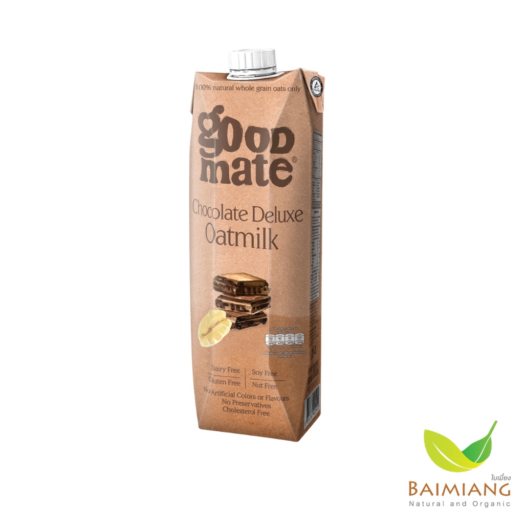 Goodmate นมโอ๊ตช็อกโกแลต ดีลักซ์ ขนาด 1000 ml. (03558)