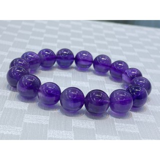 Uruguayan Amethyst กำไลหินธรรมชาติแท้ 100%