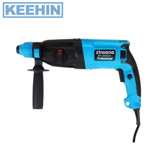 สว่านโรตารี่แฮมเมอร์ 3 ระบบ 800 วัตต์ RH-26SC32 ZINSANO Rotary Hammer 3 system 800W RH-26SC32 ZINSAN