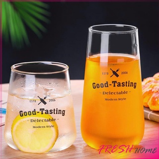 ถ้วยแก้วใส แก้ว good-tasting  glass cup