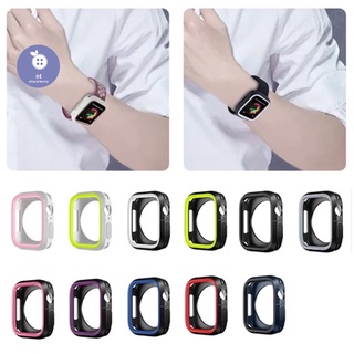 เคส ฝสําหรับแอปเปิ้ลวอชพร้อมส่ง Case Silicon เคส สําหรับ case watch 7 6 5 4 3 2 1 ขนาด38/40/41/42/44/45mm