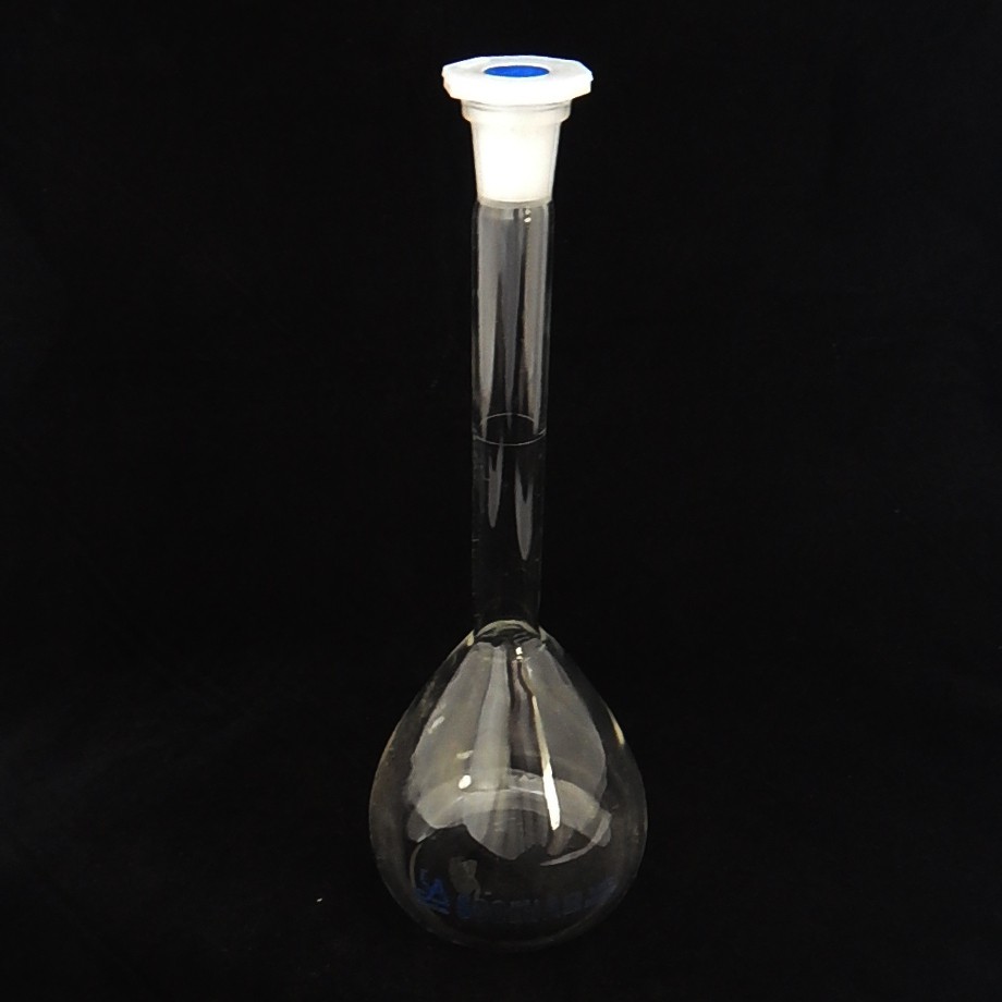 ขวดวัดปริมาตร จุกปิดพลาสติก Class A 500 มิลลิลิตร Volumetric Flask with Plastic Stopper (Class A) 500 ml.