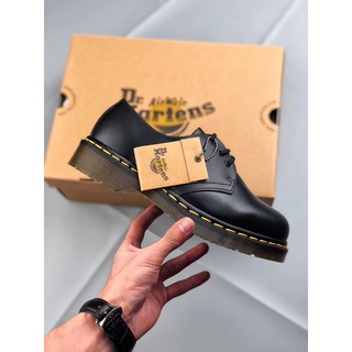 แท้จริง Dr.martens รองเท้าบูทหุ้มข้อ British Martin