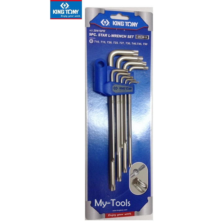 ประแจหกเหลี่ยม หัวดาว KING TONY