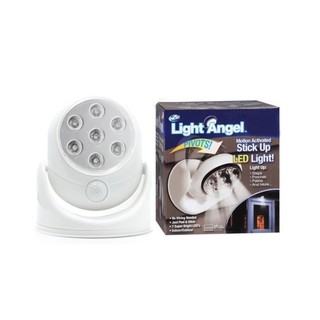 Light Angel LED ไฟเซ็นเซอร์ตรวจจับการเคลื่อนไหวอัตโนมัติ (สีขาว)