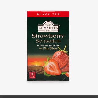 Ahmad Tea Strawberry - อาหมัดที ชาดำกลิ่นสตรอว์เบอร์รี่