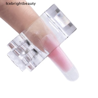 Icebrightbeauty คลิปหนีบต่อเล็บเจล โพลีเจล DIY 5 ชิ้น