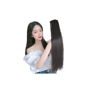 BELLE  แฮร์พีช เซ็ต แพตรง 3 ชิ้น ยาว 45cm 55cm หนาสุด 200g ผมสวยใน 2 นาที (พร้อมส่ง)