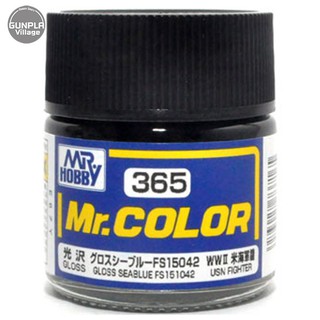 Mr.Hobby Mr.Color C365 Gloss Sea Blue FS15042 Flat 4973028737165 (สี)