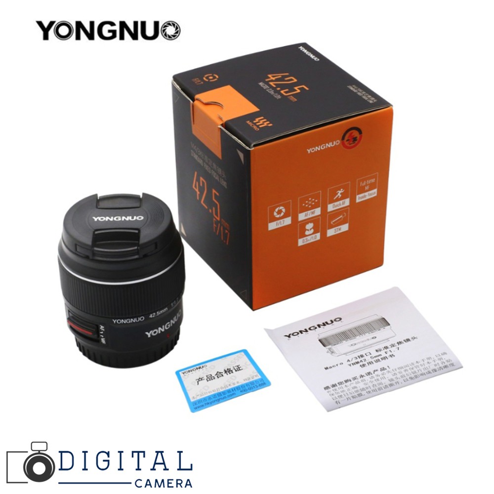 Yongnuo YN 42.5mm f/1.7 for Micro 43 (Panasonic &amp; Olympus)