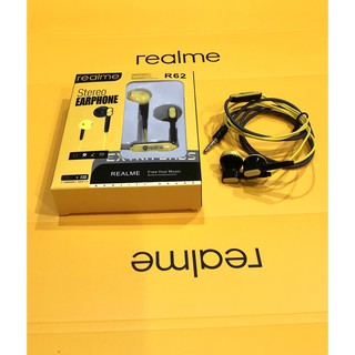 หูฟัง มาใหม่ เสียงดี Realme R62 ช่องเสียบแจ็ค3.5mm