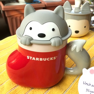 แก้ว Starbucks China Christmas Collection น้องหมาในถุงเท้า