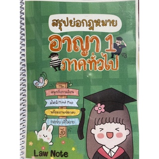 9789990161816 สรุปย่อกฎหมายอาญา 1 ภาคทั่วไป