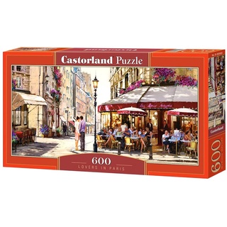 จิ๊กซอว์ Castorland - Lovers in Paris  600 piece  (ของแท้  มีสินค้าพร้อมส่ง)