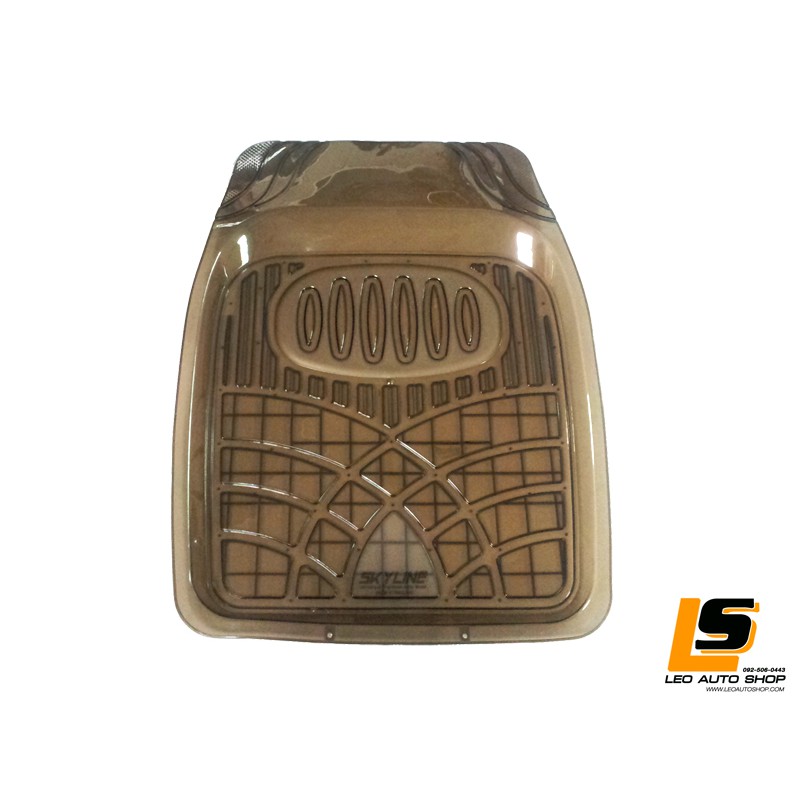 LEOMAX ถาด SKYLINE ECO หน้า ดำใส