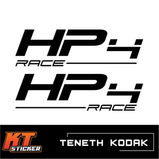 สติ๊กเกอร์ติดรถ HP4 RACE