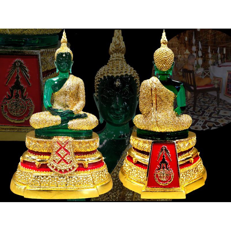 พระแก้วมรกต ทรงฤดูฝน รุ่นบูรณะฉัตร วัดพระศรีรัตนศาสดาราม(วัดพระแก้ว) ปี2531พิมพ์พิเศษ