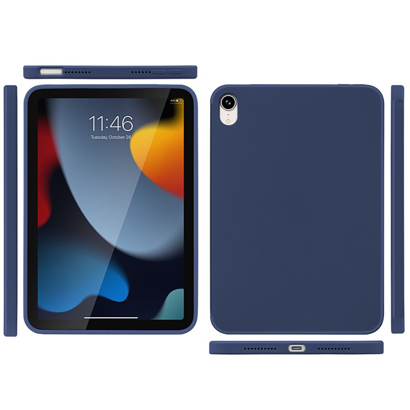 เคสแท็บเล็ต ซิลิโคนนิ่ม พรีเมี่ยม สําหรับ iPad mini (2021) mini 6 iPad 7 10.2 iPad air 4 air 5 10.9 
