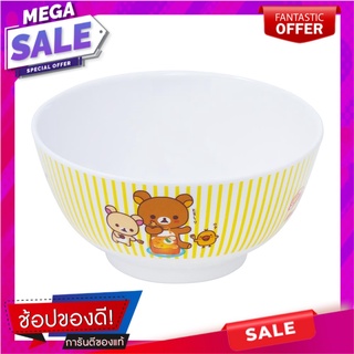 ชามเมลามีน 6" SUPERWARE RILAKKUMA MEETS HONEY อุปกรณ์ใส่อาหาร MELAMINE BOWL 6" SUPERWARE RILAKKUMA MEETS HONEY