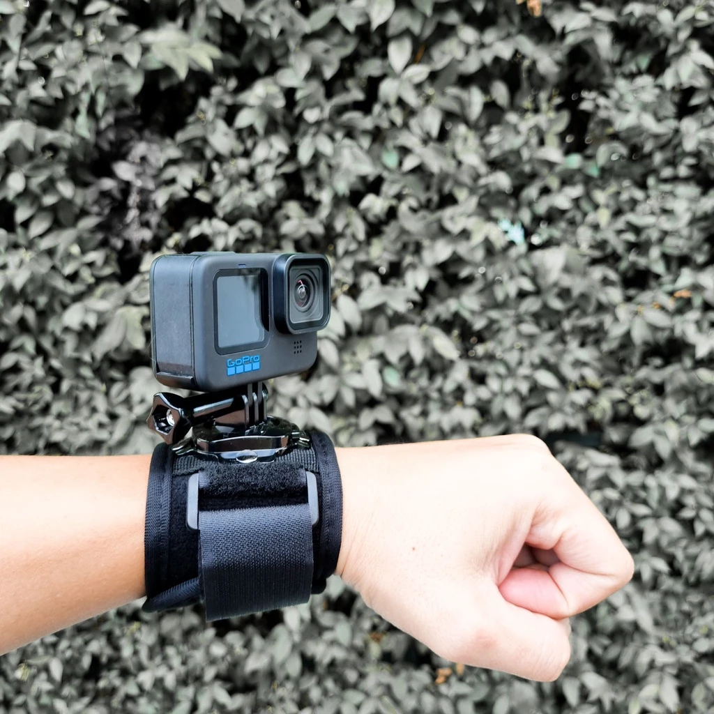สายรัดข้อมือ​ gopro เมาท์หมุนได้ Wrist Strap สำหรับกล้อง Gopro / DJI Osmo Action / Insta360 thumbnail 6