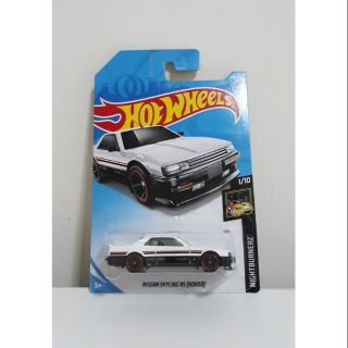 รถเหล็ก Hotwheels NISSAN SKYLINE RS(KDR30) สีขาว (ib011)