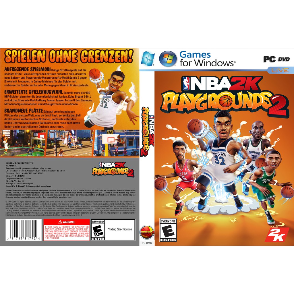 NBA 2K Playgrounds 2 PC GAME [ออฟไลน์ INSTALLATION]