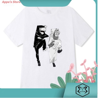 Appes Store 2021 เสื้อยืดลายกราฟฟิก Jujutsu Kaisen 90s เสื้อยืดอนิเมะญี่ปุ่น