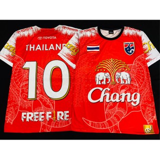 เสื้อกีฬาเสื้อบอลลายธีมชาติไทย