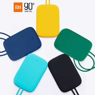 Xiaomi 90FUN Colorful Silicone Baggage Tag  แท็กกระเป๋าซิลิโคนที่มีสีสันแบบพกพากระเป๋าเดินทางกระเป๋าแท็กป้องกันการสูญหายการเขียนฉลากกระเป๋าอุปกรณ์เสริม