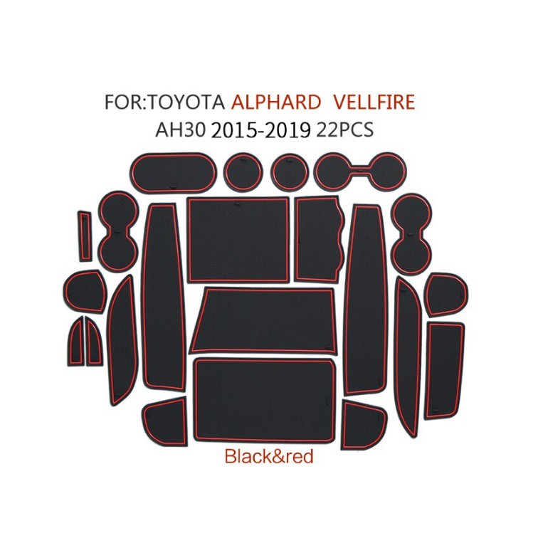 ยางรองหลุม TOYOTA ALPHARD / VELLFIRE AH30 ปี 2015-2019