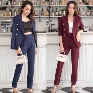 Set blazer 3 ชิ้น คัตติ้งเนี้ยบ Vshopbrand