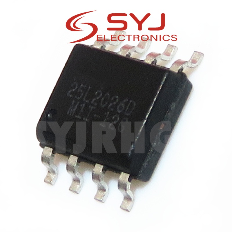 5 ชิ้น MX25L2026EM1I-12G MX25L2026DM1I-12G MX25L2026E MX25L2026D MX25L2026 SOP-8 ในสต็อก