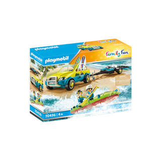 Playmobil 70436 Beach Car with Canoe แอ็คชั่นฟิกเกอร์ บีชโฮเทล รถชายหาดพร้อมเรือแคนู