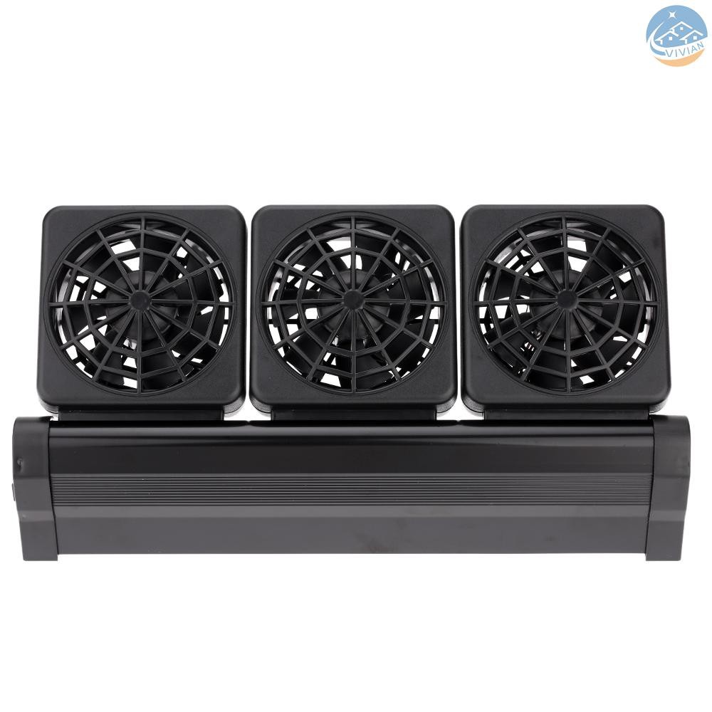 Vivi Aquarium Cooling Fan Fish Tank Cold Wind Chiller Adjustable 2