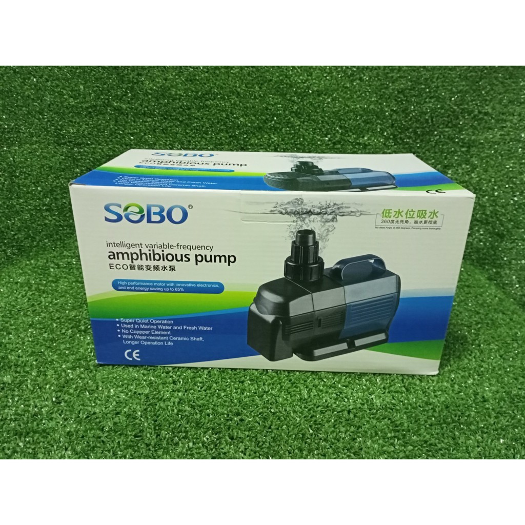 ปั๊มน้ำ SOBO BO-9000A ปั๊มน้ำประหยัดไฟ ปั๊มน้ำคุณภาพยอดนิยม มือ1 (ราคาถูก) BO9000A