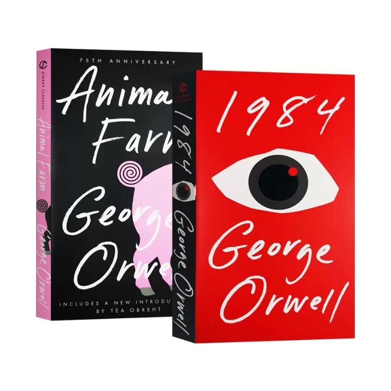Animal Farm / 1984 Nineteen Eighty-four by George Orwell (English Edition) พร้อมส่ง