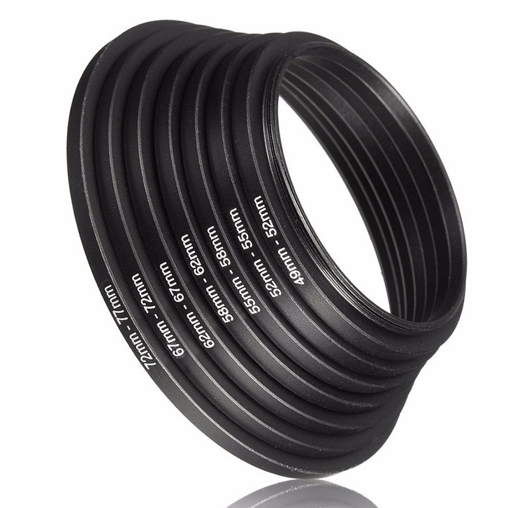 Step Up Filter Ring แหวนปรับขนาดเลนส์ ต่อ Filter, Hood จากขนาดเล็กเป็นขนาดใหญ่