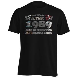 GILDAN เสื้อยืดลําลอง ลาย Made In 1989 ใส่สบาย สําหรับผู้ชายS-5XL