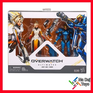 Hasbro Overwatch Ultimates Series MERCY and PHARAH Dual Pack 6"  figure เมอร์ซี กับ ฟาราห์ ขนาด 6 นิ้ว ฟิกเกอร์