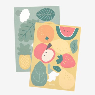 Point Stickers - 02 Fruits สติ๊กเกอร์กระดาษ