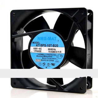 120mm 12cm Case Fan 4715PS-10T-B20 AC 100/110V 11/10W 12038 120X120X38mm Axial Case Cooling Fan