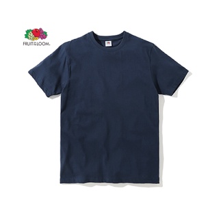 Fruit of The Loom® Classic Navy เสื้อยืดแขนสั้น - กรมท่า