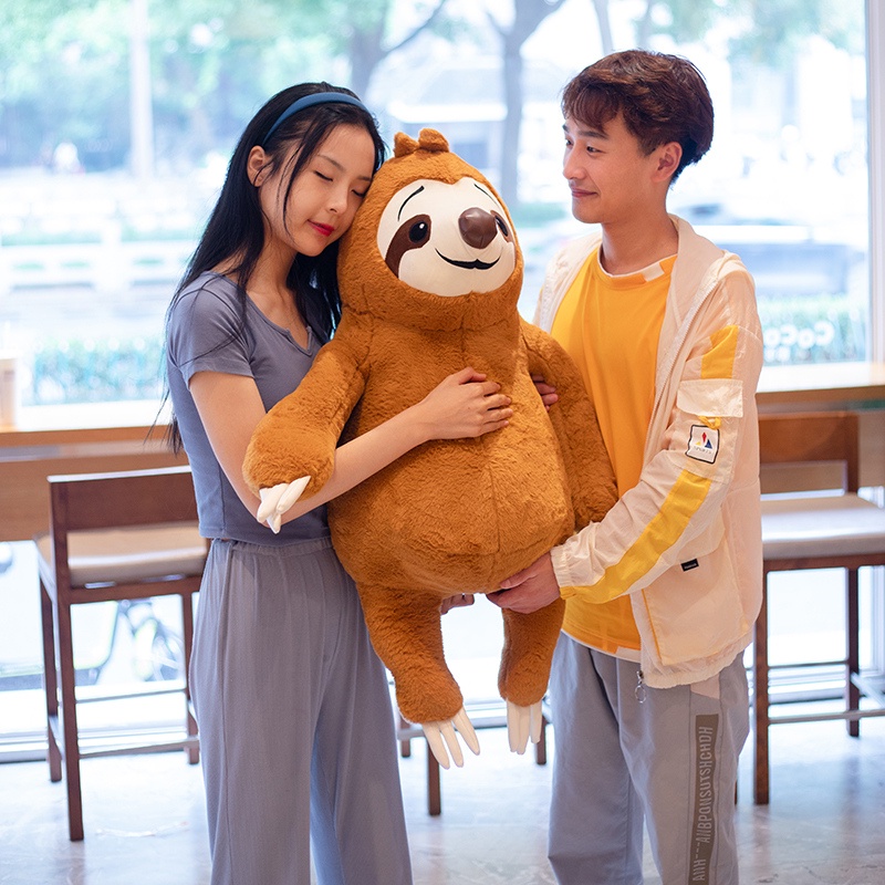 000 คน35 100CM Korea TV Backstreet Rookie Simulation Stuffed Sloth Toy ...