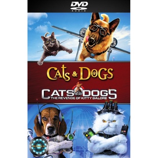 DVD หนัง Cats &amp; Dogs แคทส์ แอนด์ ด็อกส์ 2 Movie Collection